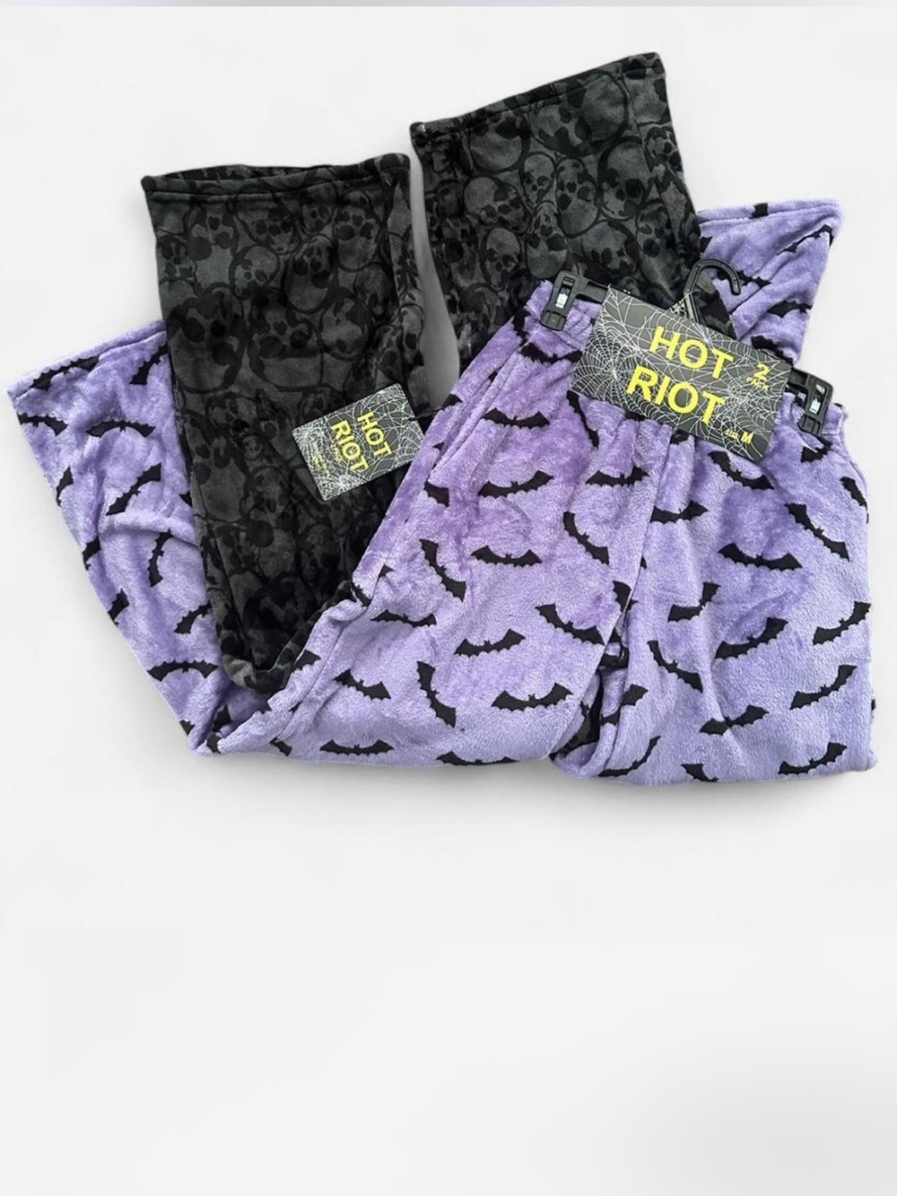 Hot Riot Sweatpants 2 Pack Halloween Pants New M